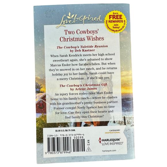 Yuletide Cowboys by Deb Kastner & Arlene James (Paperback) - Picture 2 of 6